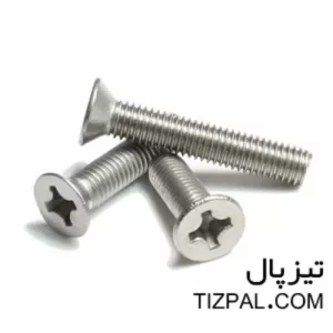 پیچ استوانه سرتخت